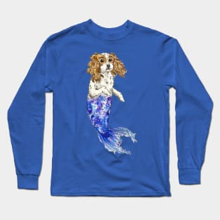 Beagle Mermaid Long Sleeve T-Shirt